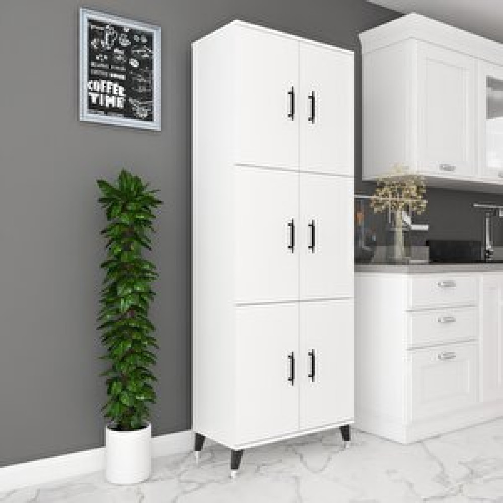 Esmopa Mobilya Çok Amaçlı Kiler, Banyo, Ayakkabılık, Balkon Dolap Beyaz Mutfak Dolabı / Mobilyası Fiyatı