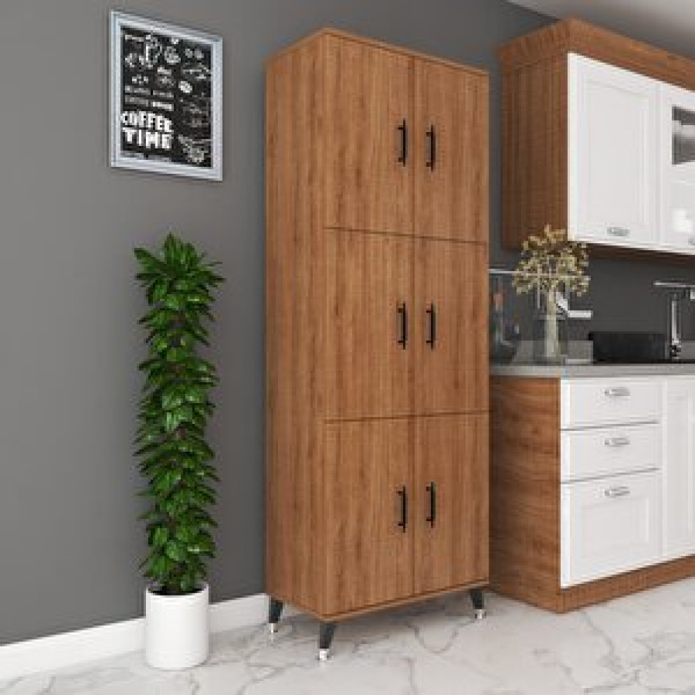 Esmopa Mobilya Çok Amaçlı Kiler, Banyo, Ayakkabılık, Balkon Dolap Ceviz Mutfak Dolabı / Mobilyası Fiyatı