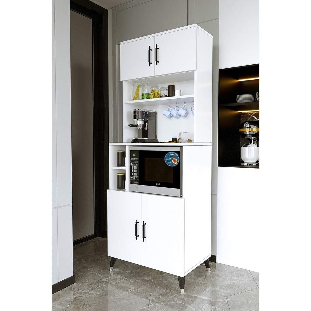 ESMOPA MOBİLYA Kahve Köşesi , Airfry Dolabı , Çok Amaçlı Dolabı , Fırın Dolabı, Mikro Dalga Dolabı , Kiler Dolabı, Mutfak Dolabı - Beyaz Diğer Fiyatı