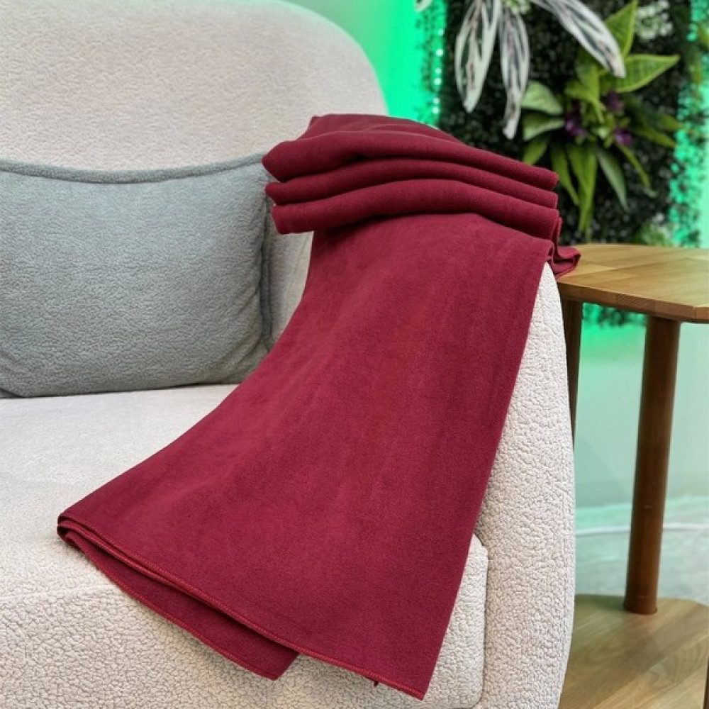 Esnature Wellsoft Peluş Polar Tüylenmez Dört Mevsim Tek Kişilik Kafe Televizyon Battaniyesi 140X190 cm - Kırmızı Battaniye Fiyatı