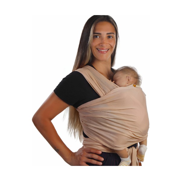 Esnek Wrap Sling Ergonomik Bebek Sling Yenidoğandan İtibaren Bebek Taşıma Şalı - Kahverengi Diğer Fiyatı