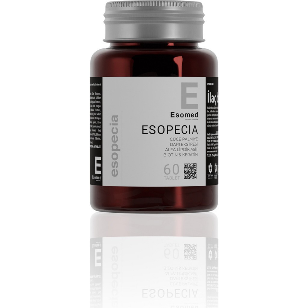 Esomed Especia Saç ve Tırnak Güçlendirici 60 Tablet Diğer Fiyatı