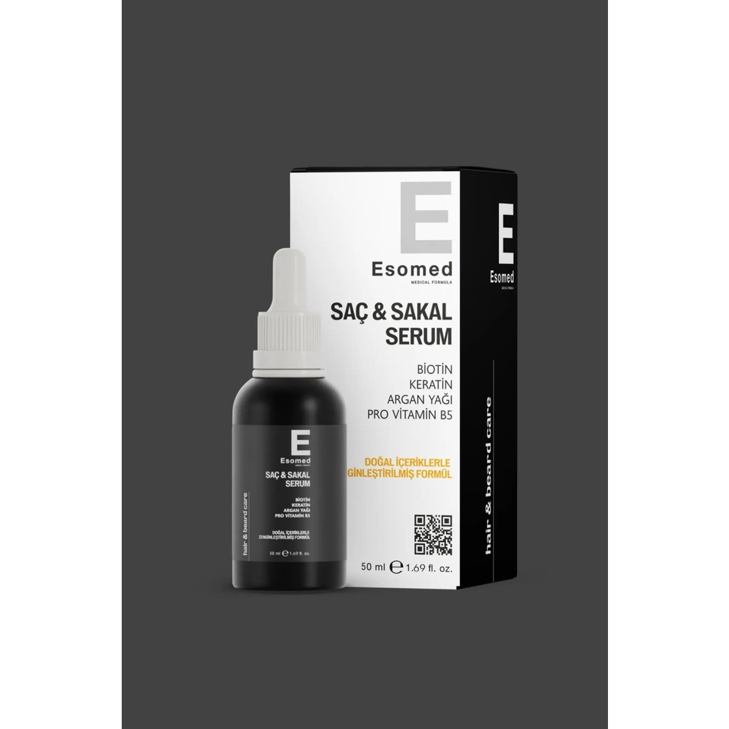 Esomed Saç & Sakal Serumu 50 ml Dökülme Karşıtı Bitki Özlü Canlandırıcı Etki ile Güçlendirir Saç Dökülmesine Karşı Ürünler Fiyatı