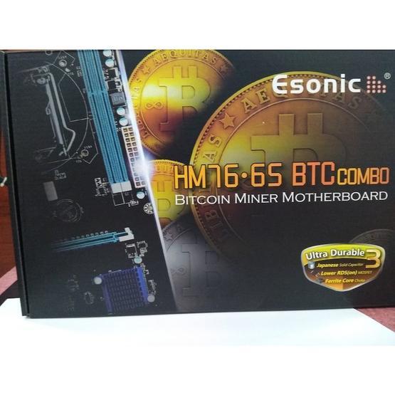 ESonic HM76 65 BTC Intel HM76 1600MHz Soket 988 Anakart