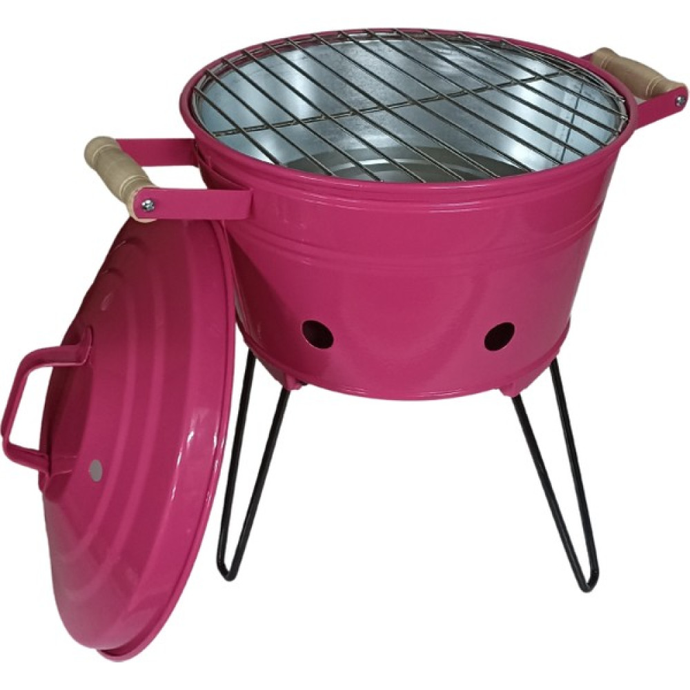 Esosh Home Dekoratif Kapaklı & Ayaklı Mangal 26 cm Pembe Bahçe Mangalı & Barbekü Fiyatı