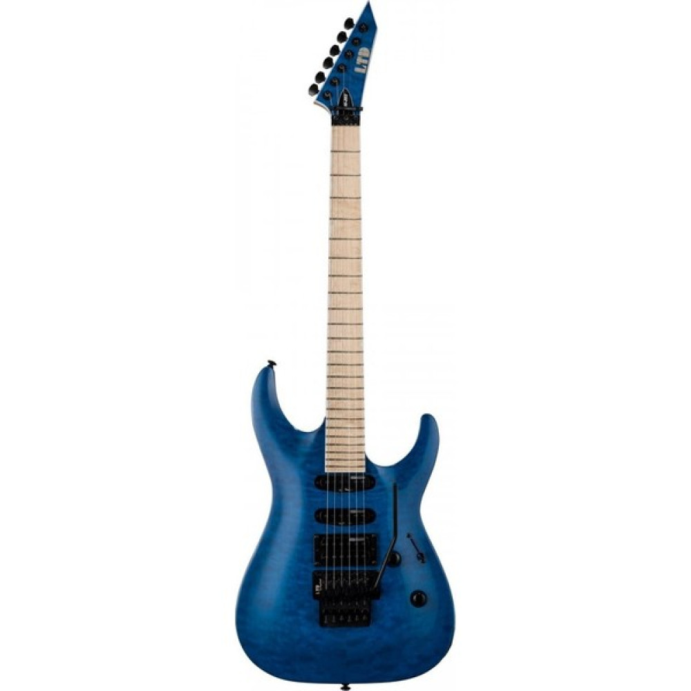 Esp Ltd Mh-203Qm See Thru Blue Elektro Gitar Elektro Gitarlar Fiyatı
