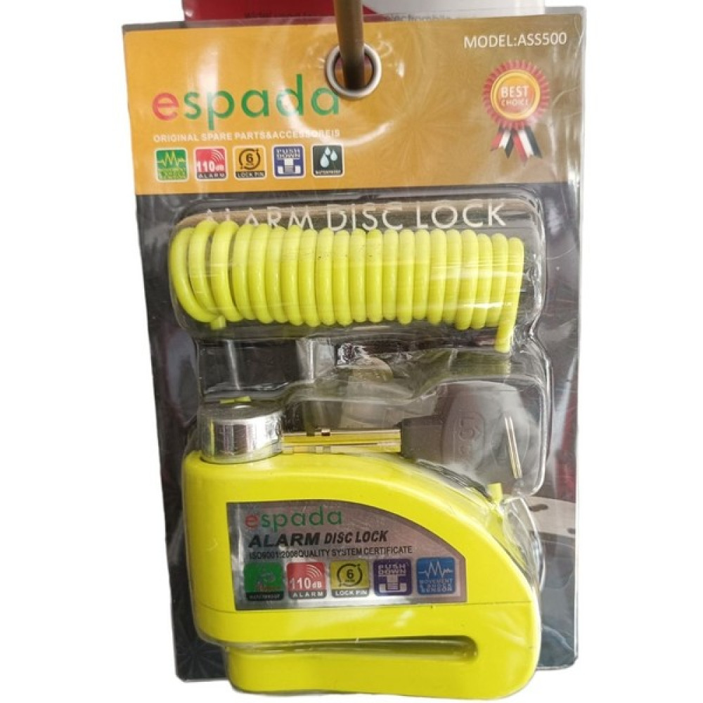 Espada Alarm Disc Lock - Alarmlı Disk Kilidi Motorsiklet için Diğer Aksesuarlar Fiyatı