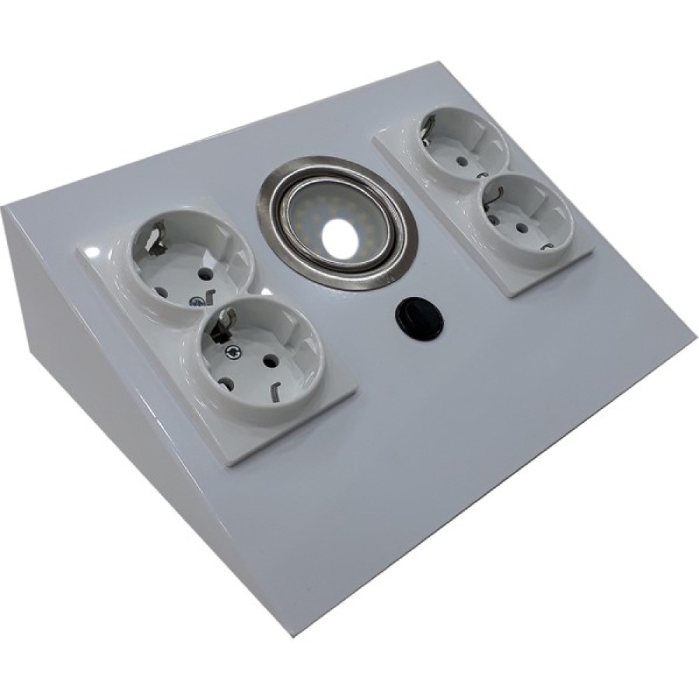 Espar Dolap Tezgah Altı Beyaz Metal Led Aydınlatmalı Priz Prizler Fiyatı