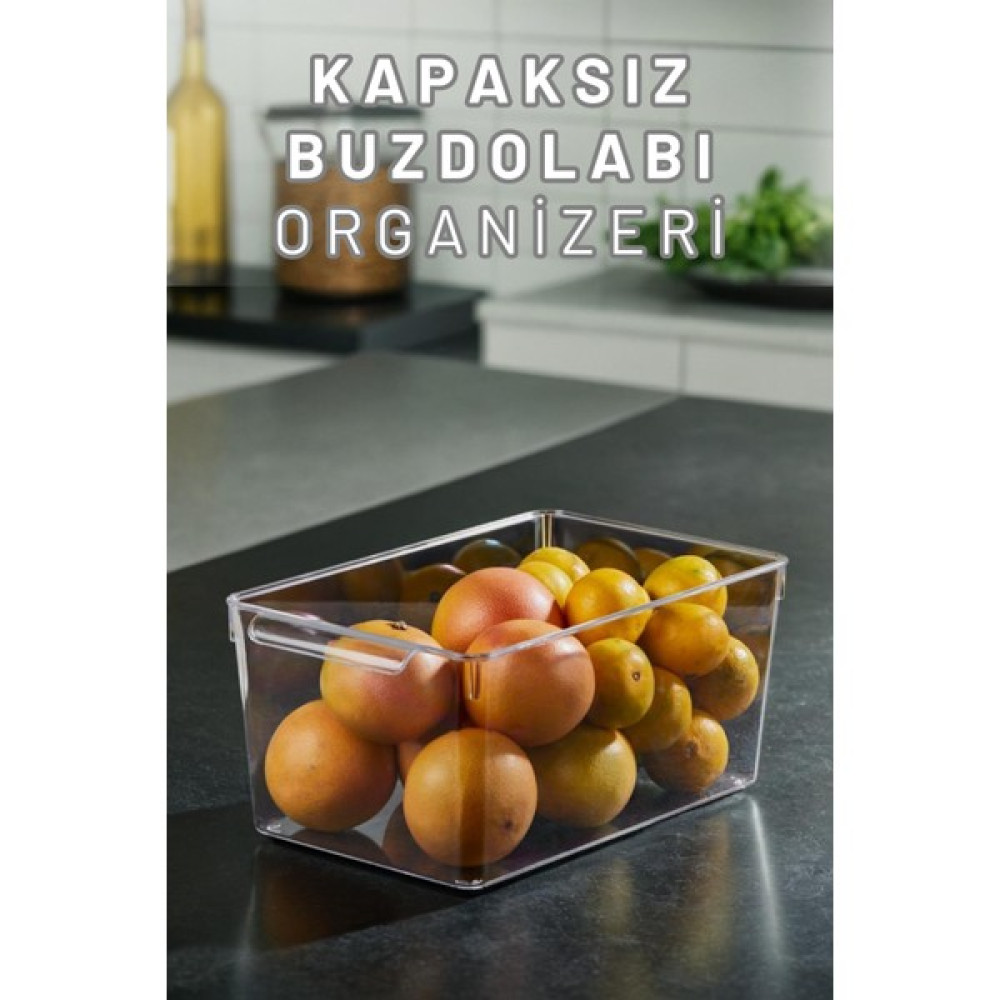 Espas Home Buzdolabı Dolapiçi Düzenleyici Organizer Kapaksız Tekli (Maxi) Nalburiye & Hırdavat Fiyatı