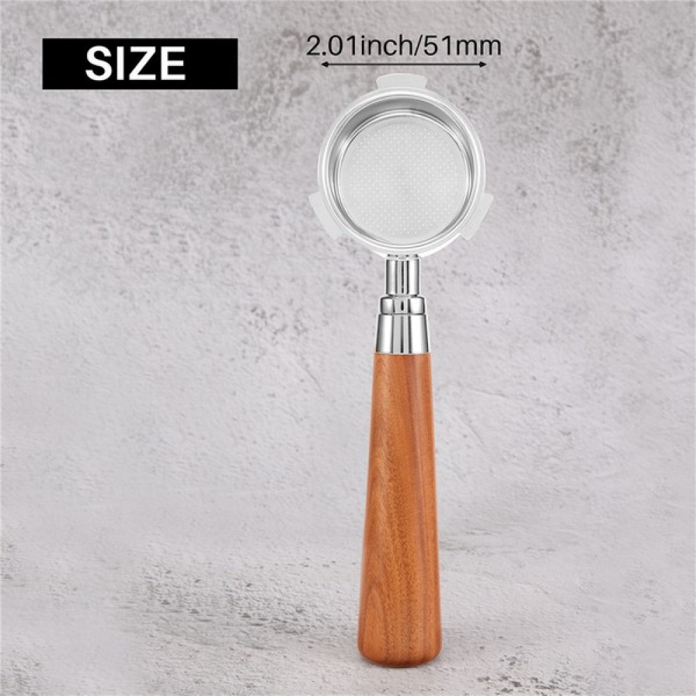 Espresso Portafilter EC685 EC680 Için 51MM Kahve Dipsiz Portafilter 51MM 2 Adet Kahve Tozu Kasesi ile - 1 Adet Temizlik Malzemeleri Fiyatı