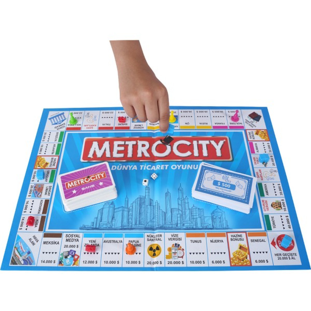 Espri Toys Metrocity Dünya Şehirleri Strateji ve Ticaret Oyunu Oyun Takımları Fiyatı