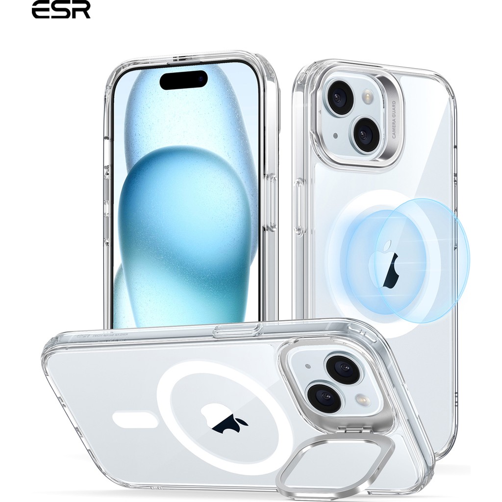 Esr Iphone 15 Halolock Magsafe Classic Hybrid Silikon Kılıf Şeffaf Standlı Cep Telefonu Kılıfı Fiyatı
