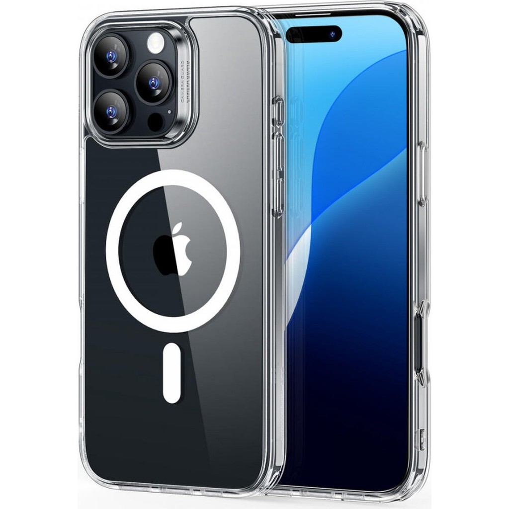 ESR iPhone 16 Pro Max Kılıf Halolock MagSafe Classic Hybrid Silikon – Buzlu Şeffaf - RENK Cep Telefonu Kılıfı Fiyatı