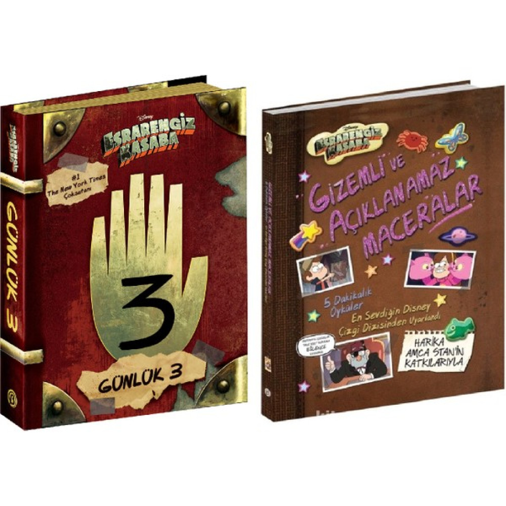Esranrengiz Kasaba 2 Kitap Set / Günlük 3 - Gizemli ve Açıklanamaz Maceralar Çocuk Öykü Fiyatı