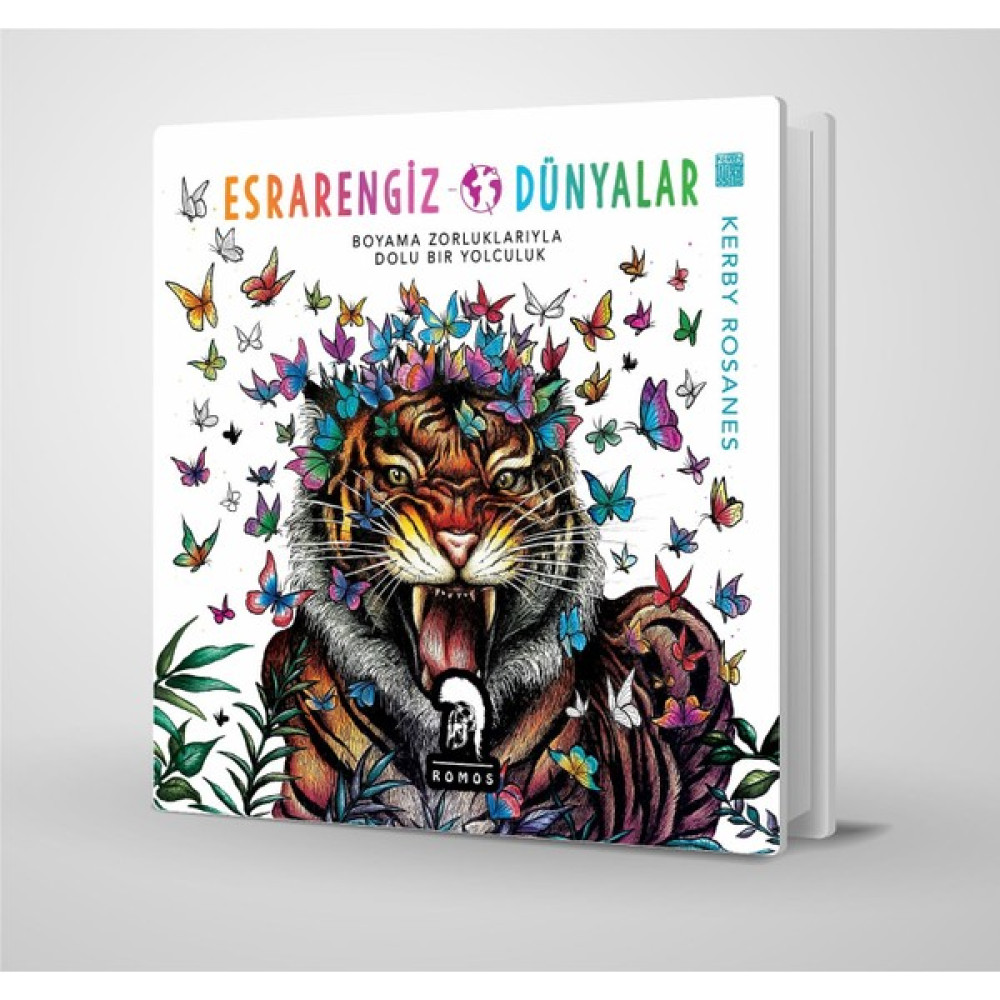 Esrarengiz Dünyalar - Yetişkinleriçin Boyama Kitabı Sanat Mimari Kitapları Fiyatı