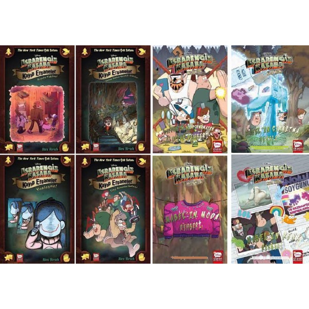 Esrarengiz Kasaba 8 Kitap Çizgi Roman Seti Çizgi Roman Fiyatı