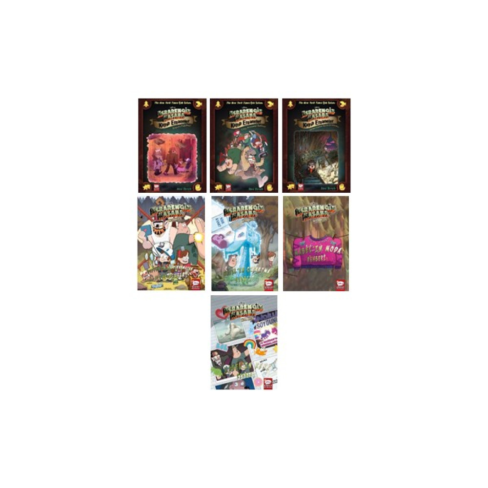 Esrarengiz Kasaba Ekonomik Çizgi Roman Seti 7 Kitap - Alex Hirsch Çizgi Roman Fiyatı