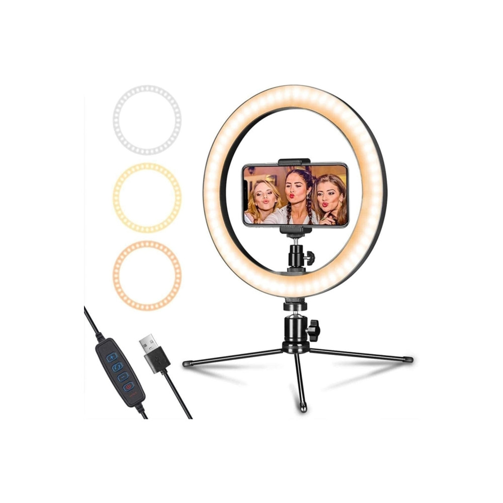 ESS Led Ring Light Youtuber Light Stüdyo Işığı Akrobat Selfie Led Masa Lambası Fotoğraf Makinesi Aksesuarları Fiyatı