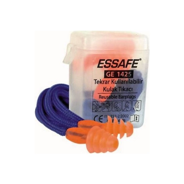Essafe Gürültü Ses Önleyici Ipli Kulak Tıkacı 24DB Diğer Fiyatı