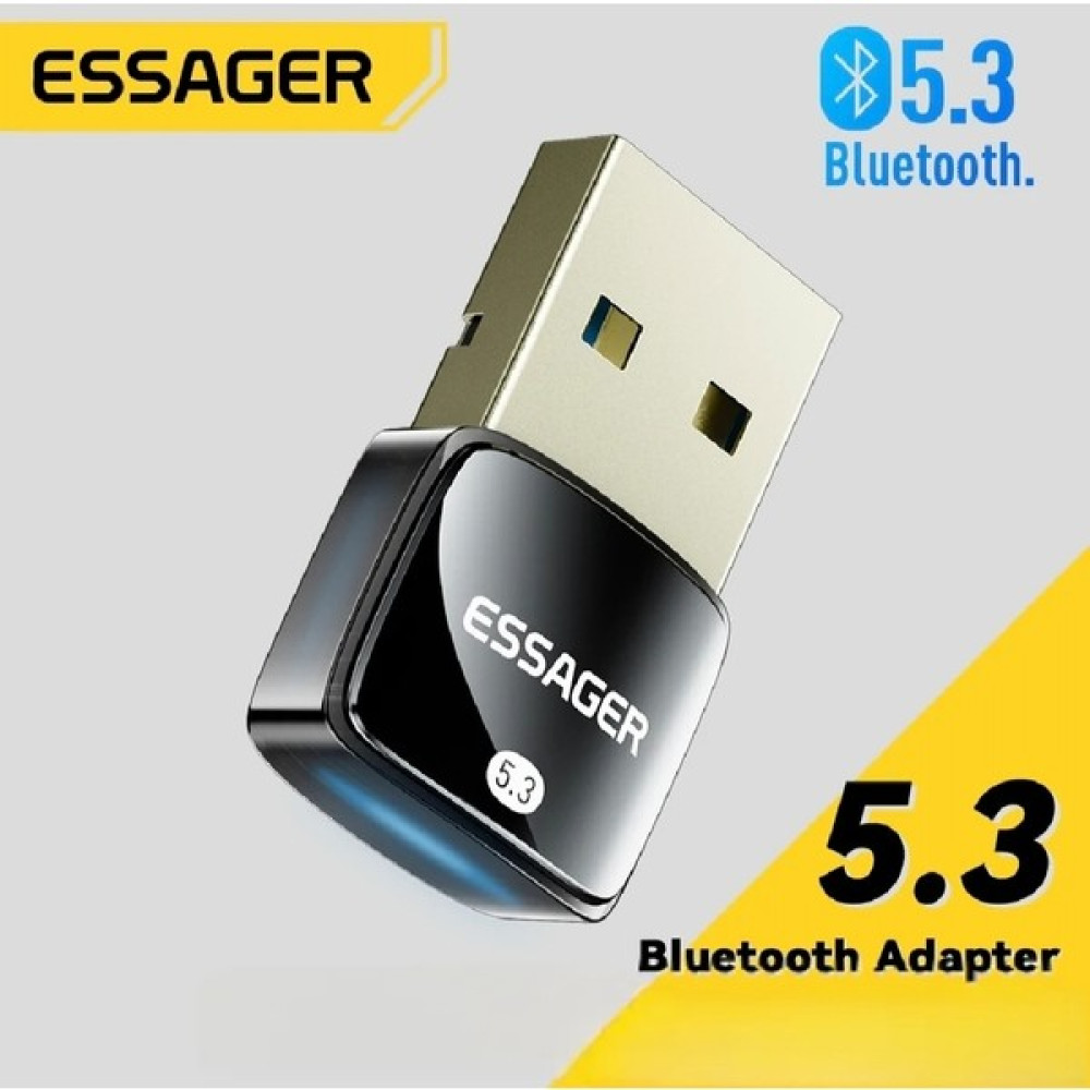 Essager Bluetooth Adaptör 5.3 Süper Hızlı Usb Bluetooth Adaptör 5.3 Son Nesil Teknoloji Modem Fiyatı