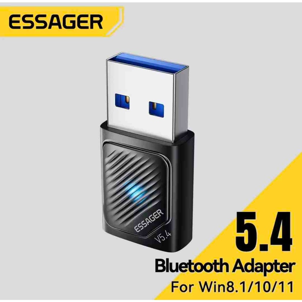 Essager Bluetooth Adaptör 5.4 Süper Hızlı Ce Lisanslı Yüksek Performans Düşük Gecikme Son Nesil Teknoloji 5.4 Ultra Hızlı Diğer Fiyatı
