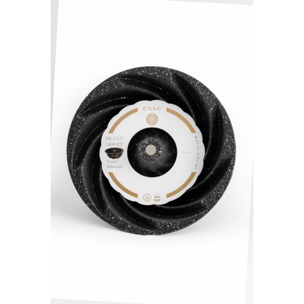 Esse Döküm Granite Kek Kalıbı Rüzgar Gülü Siyah 26 Cm Kek Kalıpları Fiyatı