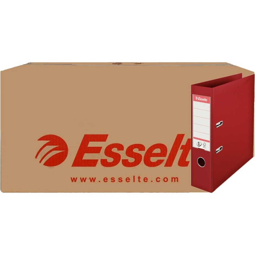 Esselte Geniş Plastik Klasör 9940 Kırmızı 24'lü Koli Klasör Fiyatı