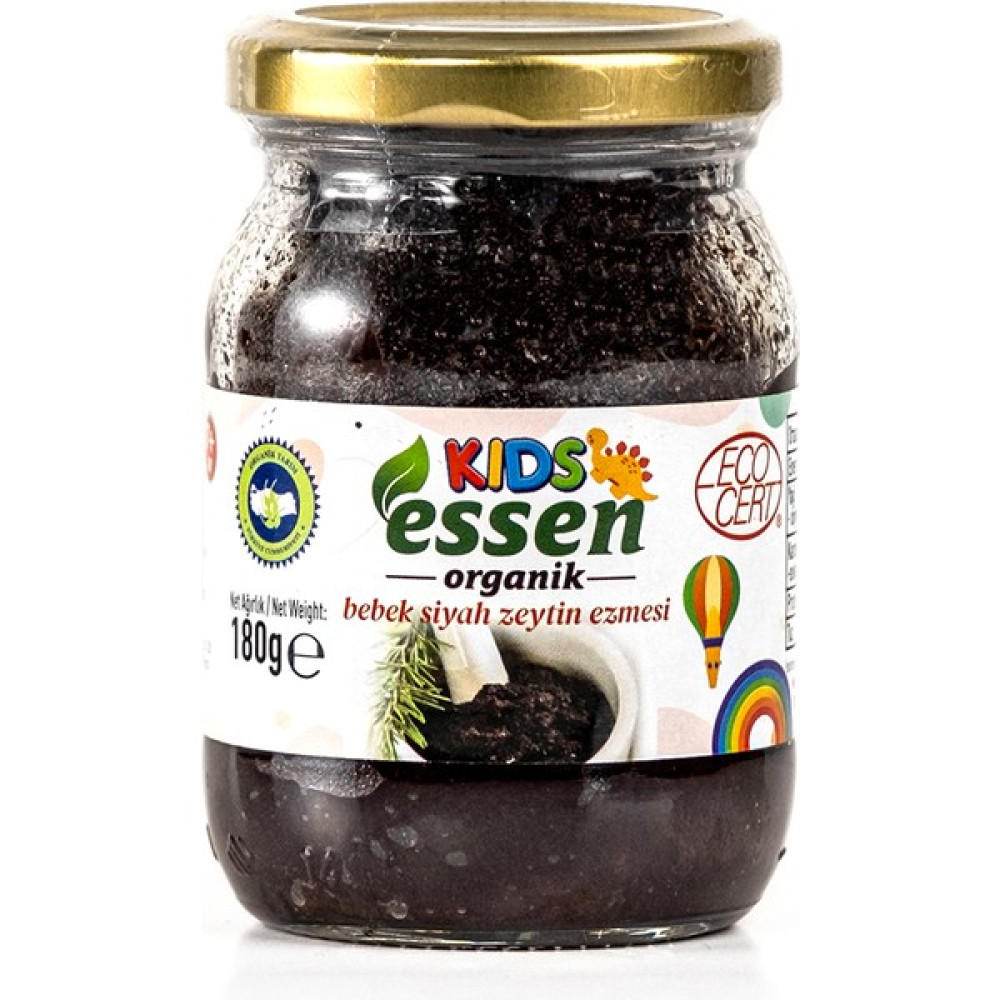 Essen Organik Bebek Siyah Zeytin Ezmesi 190 gr Diğer Fiyatı