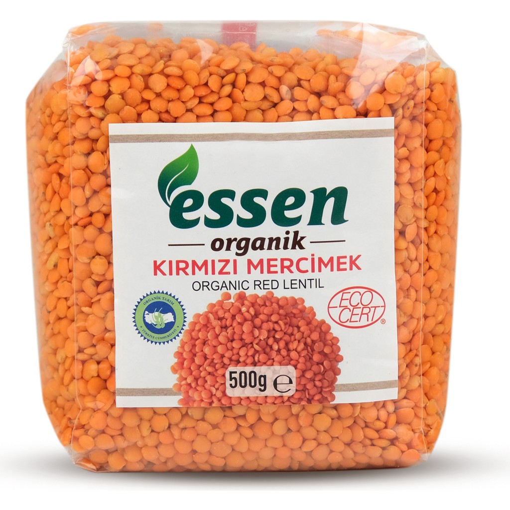 Essen Organik Kırmızı Mercimek 500 gr Diğer Fiyatı