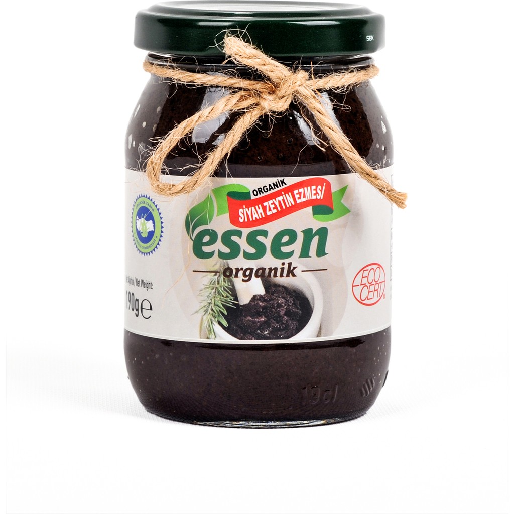 Essen Organik Organik Sade Zeytin Ezmesi 190 cc - 190 gr Diğer Fiyatı
