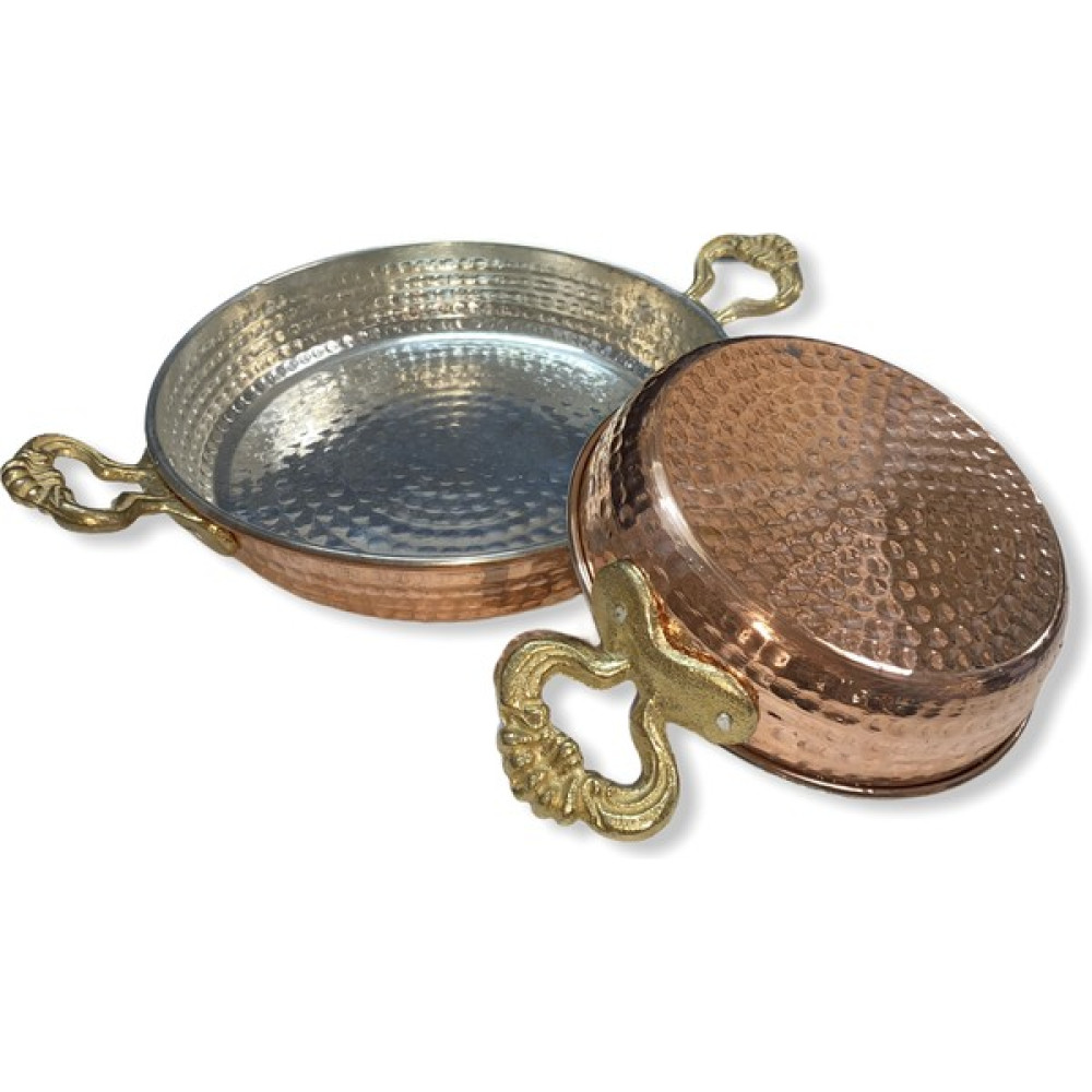 Essen Ticaret Bakır Sahan 2'li Set 16 Cm-22 cm Tavalar Fiyatı
