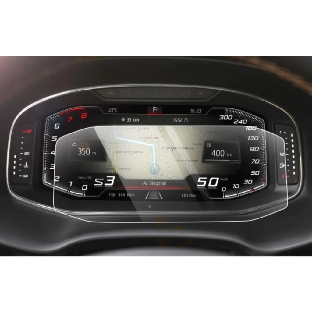 essida Seat Ateca Dijital Gösterge Ekran Koruyucu Paneli Koruyucu Nano Film SSD / Solid State Drive Fiyatı