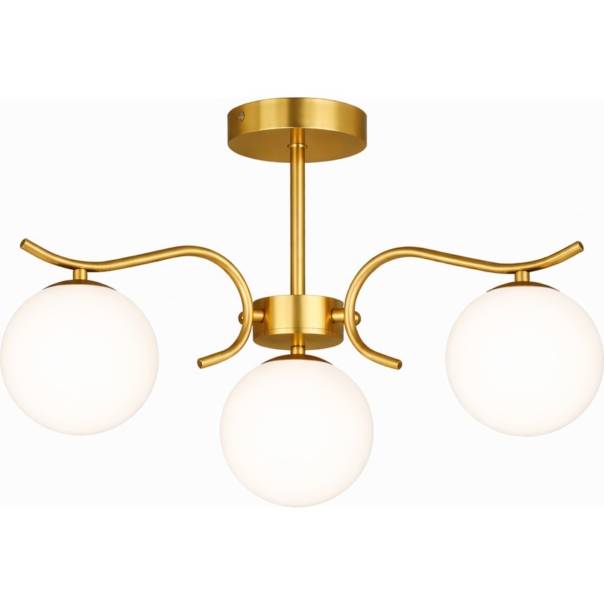 Esslight Alara 3’lü eskitme Beyaz Glop Camlı Modern Salon Mutfak Yatak Odası Avizesi Avize Fiyatı
