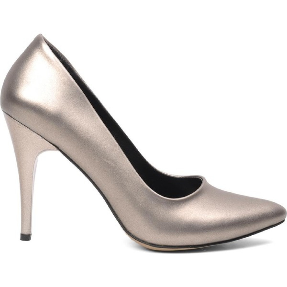Esstii 100 Platin Kadın Topuklu Stiletto Ayakkabı Topuklu Ayakkabı Fiyatı