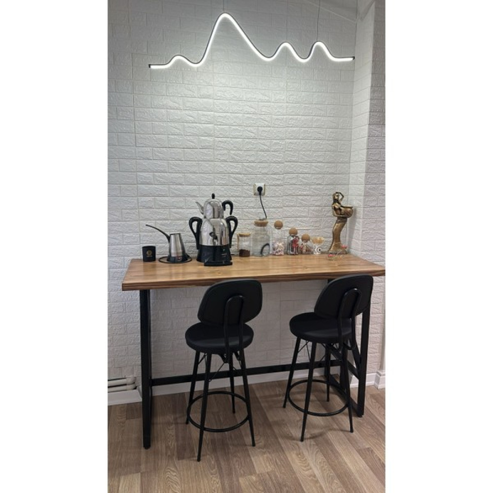 Est Mobilya Ahşap Çam Bar Masası 120X60 cm Masa - Sandalye & Tabure Fiyatı