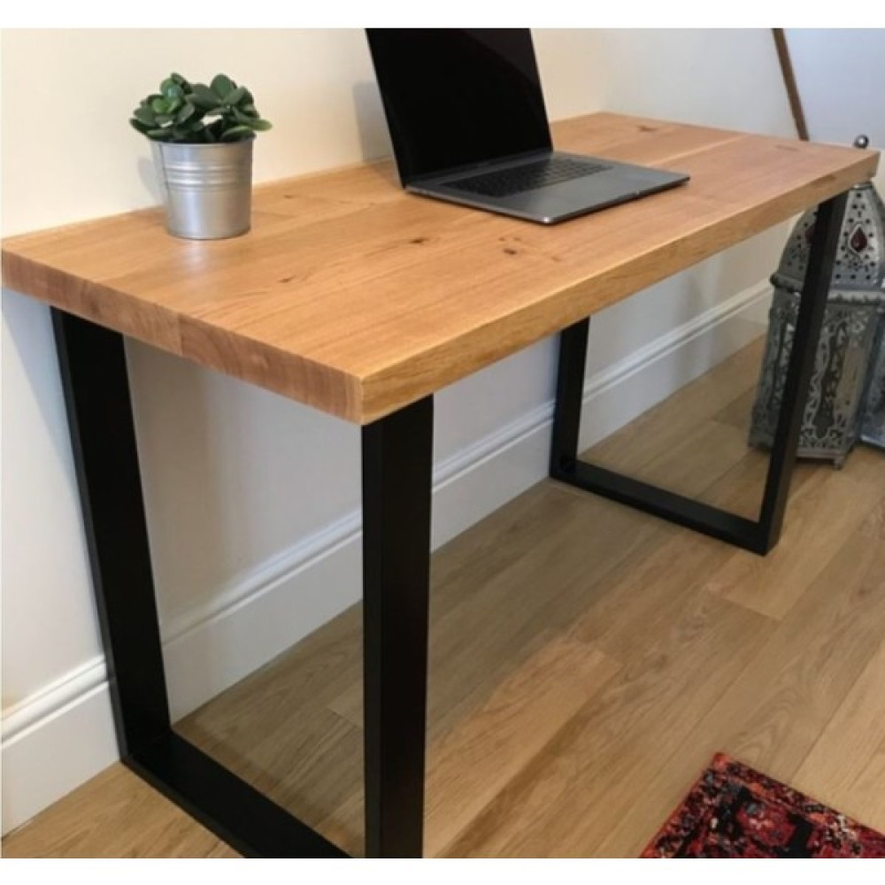 Est Mobilya Ahşap Metal Ayaklı Çalışma Masası - 60X120 CM Çalışma Masası Fiyatı