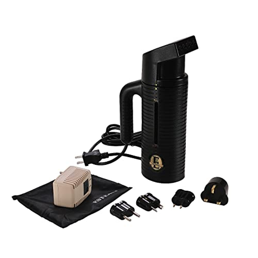 ESTEAM Personal Hand Held Steamer with Converter Kit and 4 Adapter Plugs, 120 Volt,Black