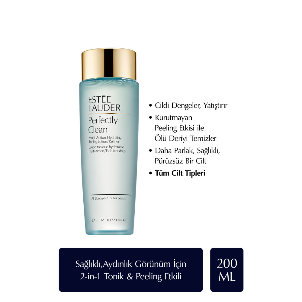 Estee Lauder Arındırıcı Canlandırıcı Tonik - Perfectly Clean Çok Amaçlı Tonik Losyon / Peeling Etkili 200ml Cilt ve Yüz Bakımı Fiyatı