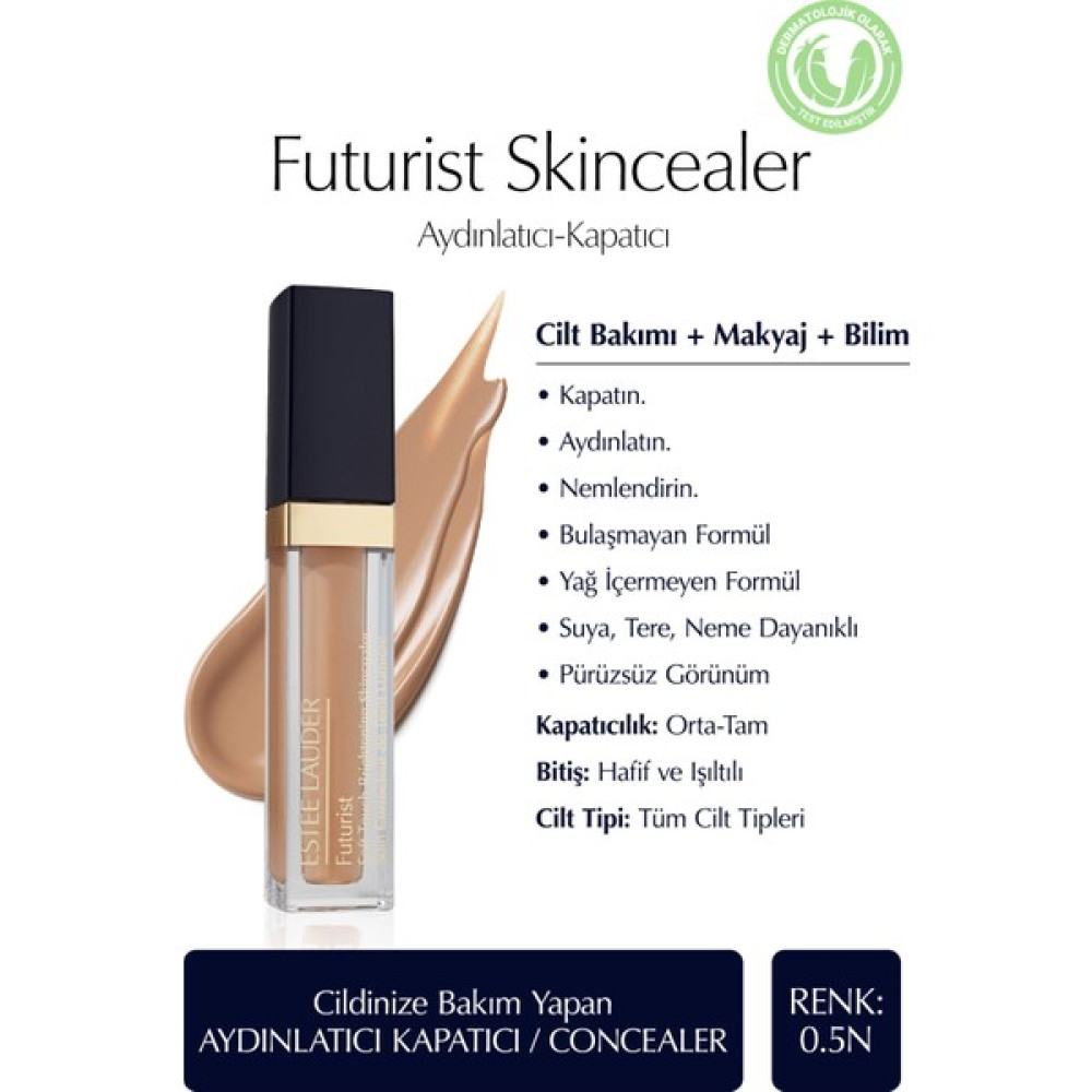 Estee Lauder Futurist Brightening Skincealer - Aydınlatıcı Kapatıcı / Concealer 6ml, Renk: 3.5c - 3.5 Concealer Fiyatı