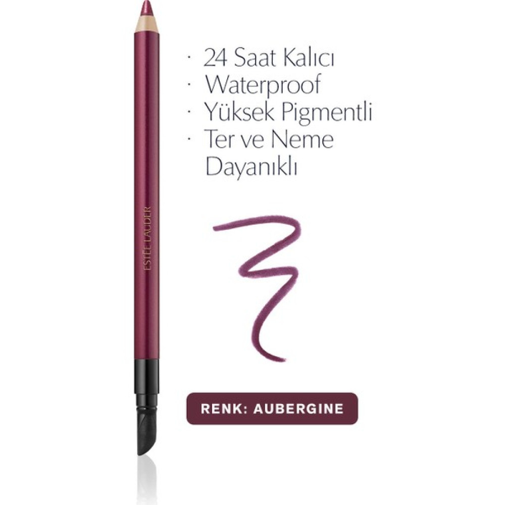 Estee Lauder Göz Kalemi - Double Wear 24 Saat Kalıcı Suya Dayanıklı Waterproof Jel Göz Kalemi -09 AUBERGINE 1.2g Göz Kalemleri Fiyatı
