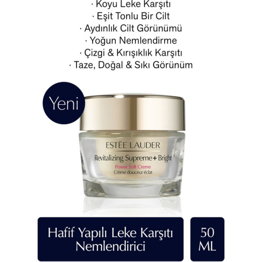 Estee Lauder Leke Karşıtı Nemlendirici Krem - Revitalizing Supreme+ Bright Hafif Yapılı Aydınlatıcı Etkili, 50ml Nemlendiriciler Fiyatı