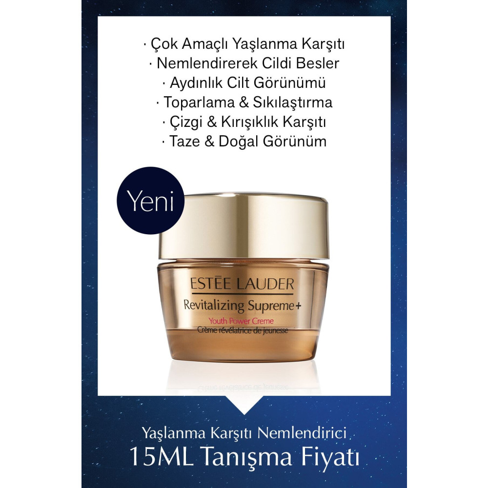 Estee Lauder Nemlendirici Krem - Revitalizing Supreme+ Çok Amaçlı Yaşlanma Karşıtı Krem 15ml Cilt ve Yüz Bakımı Fiyatı
