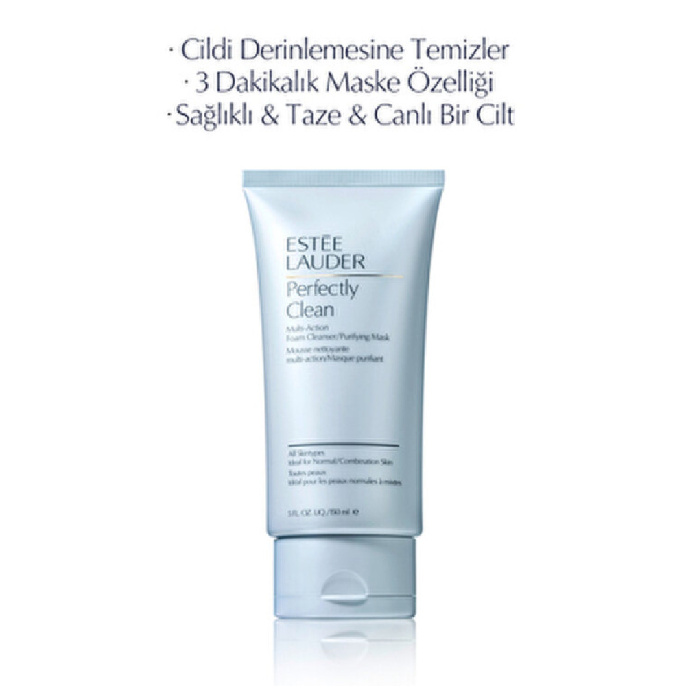 Estee Lauder Perfectly Clean Multi Action Foam Cleanser/Purifying 150 Ml Cilt Temizleme Cilt Temizleme ve Peeling Fiyatı