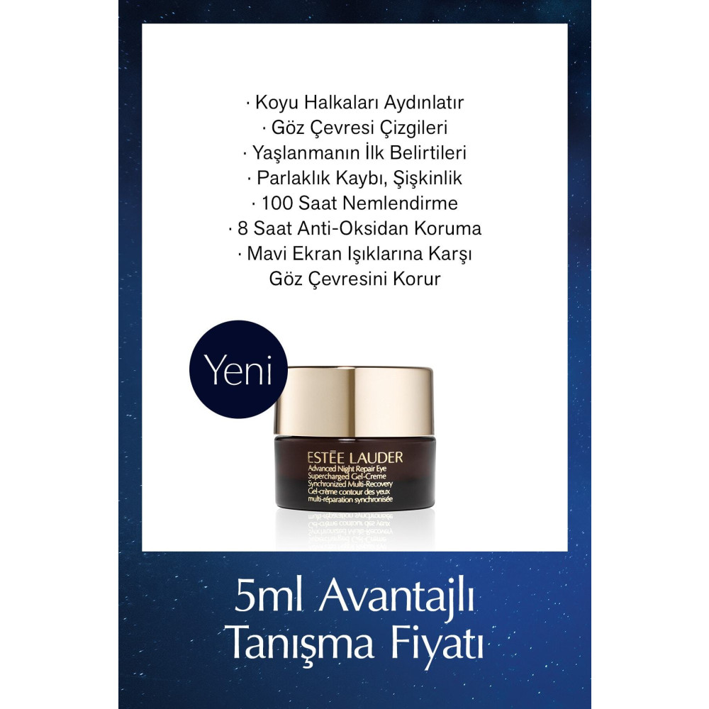 Estee Lauder Seyahat Boy Göz Kremi - Advanced Night Repair Supercharged Jel Göz Kremi 5ml Göz Kremi Fiyatı