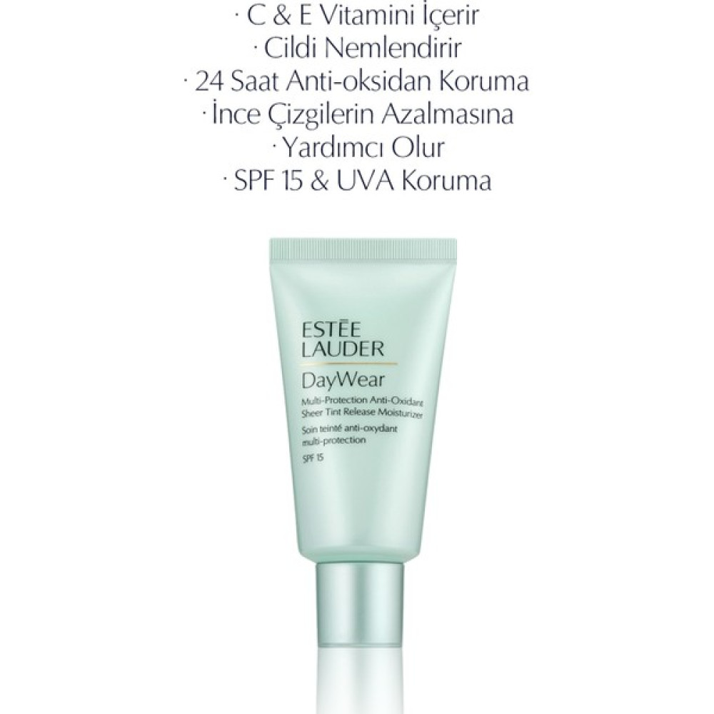 Estee Lauder Seyahat Boy Renkli Nemlendirici - DayWear Sheer Tint Release Moisturizer SPF 15 - 15ml Nemlendiriciler Fiyatı