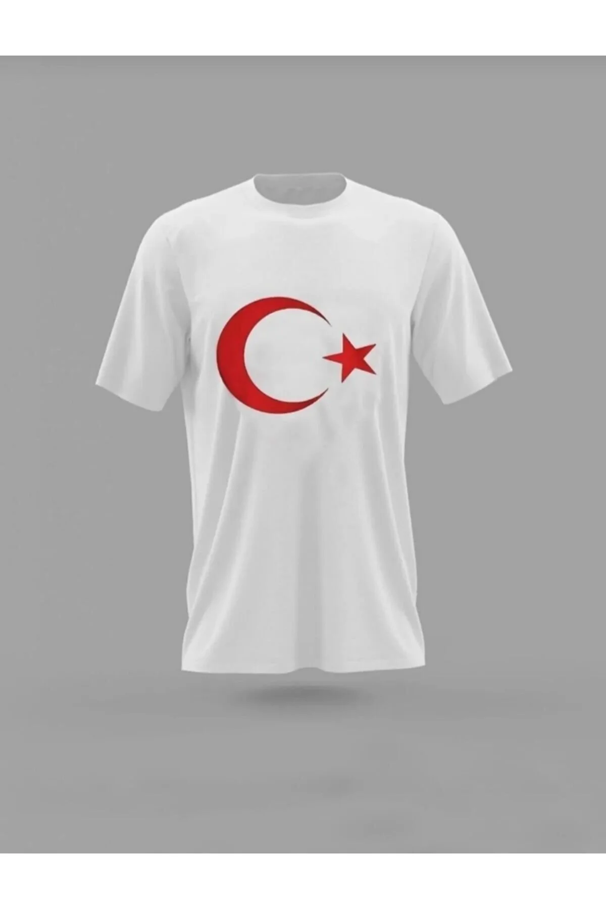 Esterella unisex çocuk türk bayrağı t-shirt/ türk bayrağı t-shirt/ay yıldızlı t-shirt 11-12 Yaş Beden" Bayan T-shirt Fiyatı