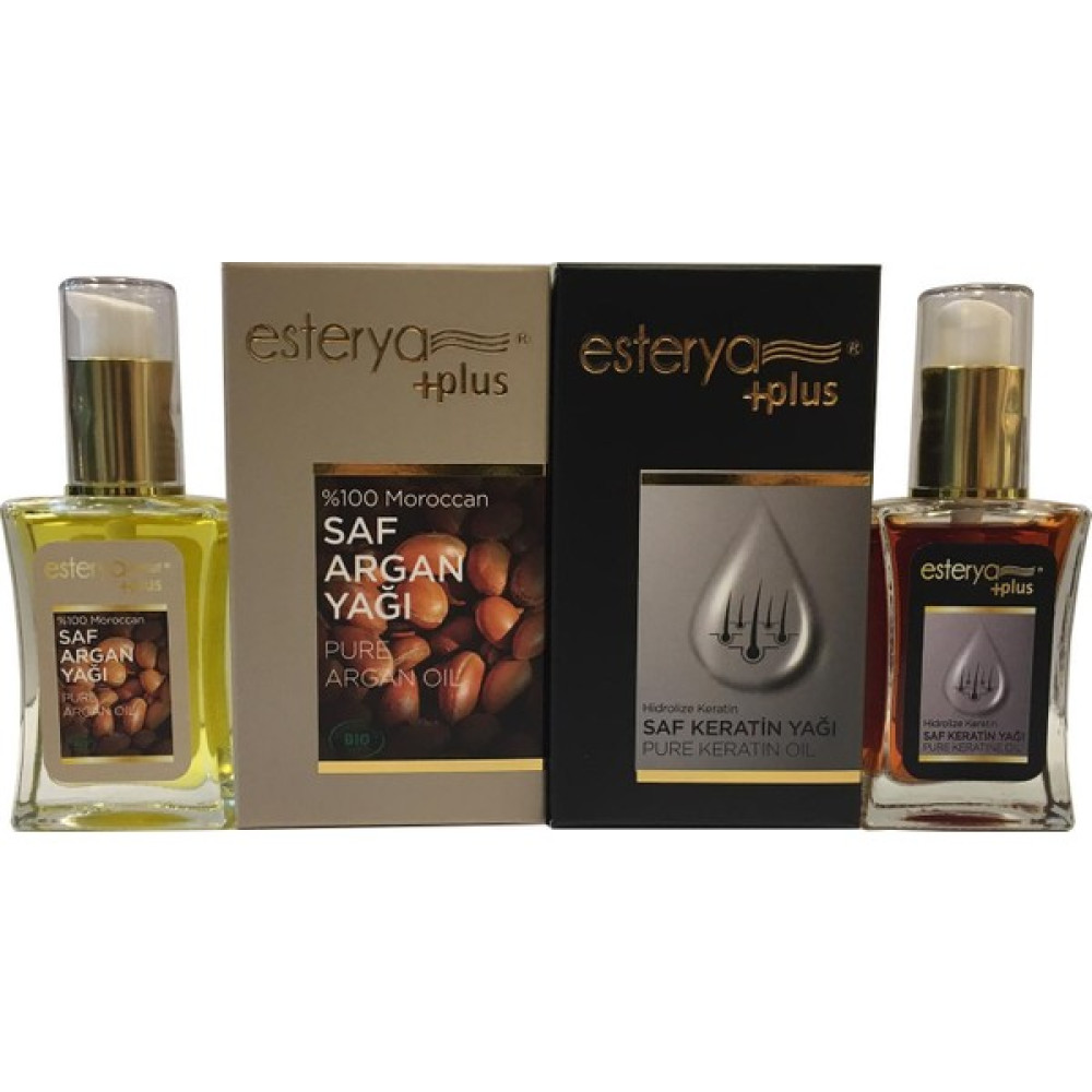 Esterya Plus Saf Argan Yağı & Saf Keratin Yağı Setli Saç Bakım Maskeleri & Serumlar & Spreyler Fiyatı