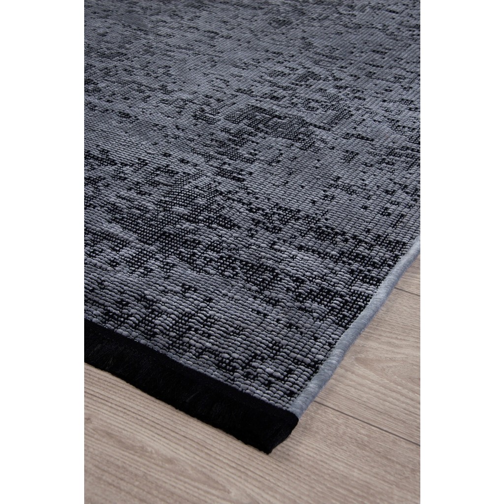 Estiva Home Gri Şönil Dokuma Kilim Halı – Hasır / Sisal Desen, Salon, Mutfak, Oturma ve Çocuk Odası Yolluk Halısı - 120 x 180 Salon Halısı Fiyatı