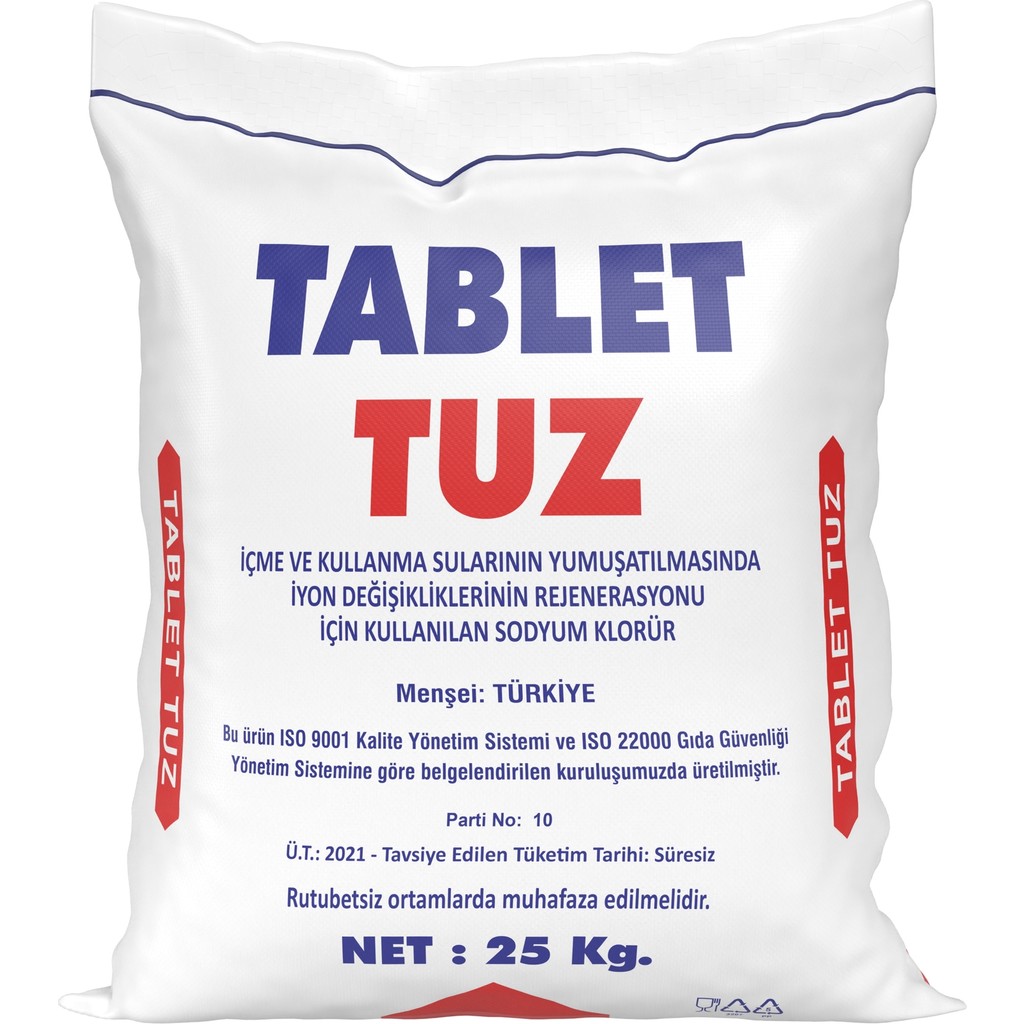 ESTUZ TABLET TUZ 25 KG - Beyaz Diğer Fiyatı