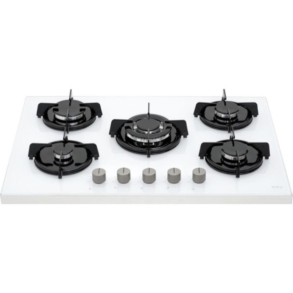 Esty SCO5423W01 Wok Gözlü Beyaz Cam Set Üstü Ocak - LPG Ocaklar Fiyatı